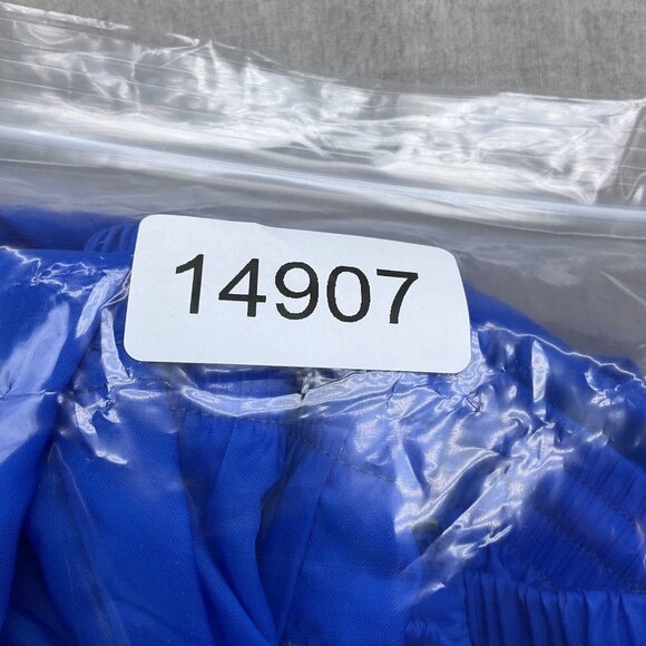 Nike Track Pants Women Large 26W x 33L Purple Logo Jogger Nylon Taper Windbreake - Picture 15 of 15